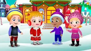 Baby Hazel and Santa Christmas Surprise   Animated Movie  Baby Hazel Cartoons Animated Stories   Ani