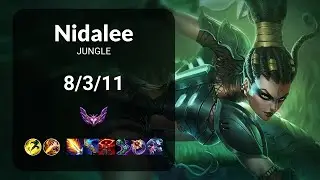 Nidalee vs Shaco JUNGLE - KR MASTER Patch 14.20