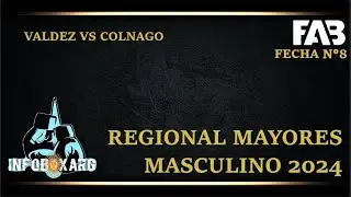 ALAN VALDEZ VS TOBIAS COLNAGO, CATEGORIA 69KG, REGIONAL MAYORES MASCULINO FAB, FECHA 8.