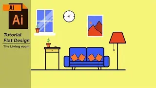 Adobe Illustrator || Tutorial Flat Design 
