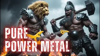 PURE POWER METAL ⚡ 1 Hour of Aggressive Riffs & Epic Solos)