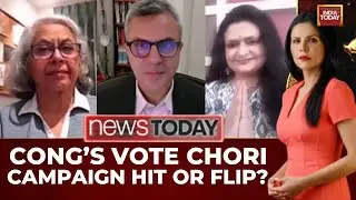 News Today Debate | 'Vote Chori' Row: Cong Vs BJP As Election Commission Faces Political Crossfire