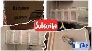 Kuber Industries Plastic Storage Drawer with Wheels | Makeup | Toy Organiser | Affordable Organiser