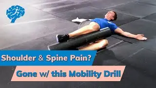 Eliminate Shoulder & Back Pain w/ this EASY Mobility Drill! | Sidelying Archer for Thoracic Rotation