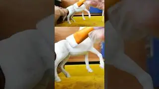 Painting a pintaloosa horse! ~ Schleich Repaint