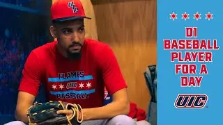 D1 Baseball Player For A Day | UIC Baseball