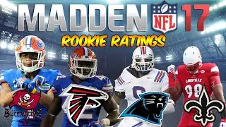 Madden 17 Rookie Ratings | NFC South | Vernon Hargreaves + Rankins + More