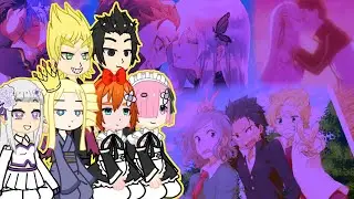 Re:Zero Reacts to Subaru Natsuki | All Parts + Extra | 🇺🇲/🇧🇷 - Gacha React