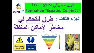 فيديو تكويني العمل في الأماكن المغلقة - الجزء الثالت : طرق التحكم في مخاطر الأماكن المغلقة