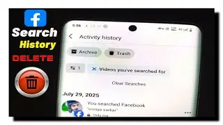 How to Delete Facebook Search History | Facebook Search History Kaise Delete Kare