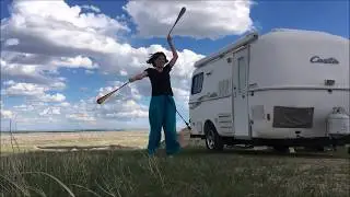 Free Camping at Badlands National Park, 2017