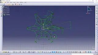 آموزش CATIA – ویدیو 73 | تمرین Sketch با Horizontal، Coincidence، Symmetry و Quick Trim