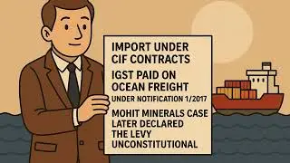 Refund Allowed! 🚨 IGST on Ocean Freight Declared Invalid | Patanjali Foods vs UOI | GST Case Law2025