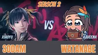XIAOYU (Sodam) vs. AZUCENA (Watanabe) Tekken 8 SE2 Ranked Matches