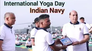 Indian Navy Celebrating International Yoga Day | #india