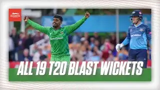 Rehan Ahmed - All 19 T20 Blast Wickets