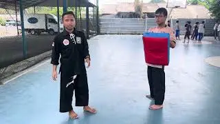 CARA BELAJAR TENDANGAN C UNTUK PEMULA PENCAK SILAT. #pshtpusatmadiun #ipsi #silat