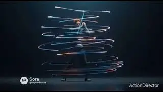 Sora ai generated Electric Motion Ascension E020 #ai #dance #motion #sora #movement 