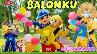 KALAU KAU SUKA HATI TEPUK TANGAN 🎈 ONDEL ONDEL JOGET BADUT LUCU - LAGU TERPOPULER BALONKU ADA LIMA