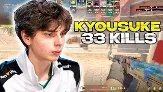 KYOUSUKE РАЗДАЁТ ЖЕСТКИЕ ХЭДШОТЫ ПЕРЕД ТУРНИРОМ! KYOUSUKE СДЕЛАЛ 33 ФРАГА НА FACEIT! CS2 FACEIT