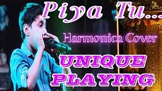 Piya Tu ab to aaja || Harmonica || Retro Bollywood song || Stage performance by Aaratrik Jana 