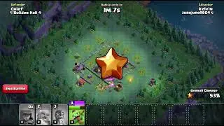 Easily 3 Star the Bonanza Challenge Builder Hall 4 (Clash of Clans)  | Zorojuro9604