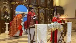 Divine Liturgy of St. Mark - Serbian Orthodox Church (St. Elijah, Aliquippa, PA)
