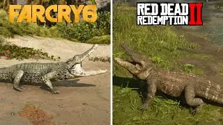 Far Cry 6 Vs RDR 2 _ Animal Attack