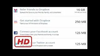 [Tech Tips]Tricks To Get Free DROPBOX Storage ||  How To Get 16 GB Cloud Storage