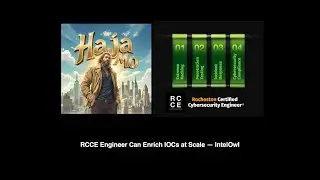 RCCE Engineer Can Enrich IOCs at Scale &mdash; IntelOwl