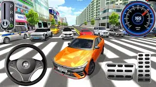 New orange super car driving in city - 3d car driving class 2026 - android ios gameplays 