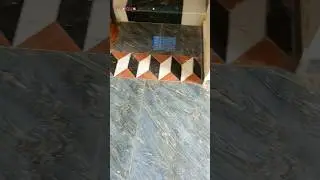 3D tile design technique |  #tiledesign #tilework #shorts #shortsfeed