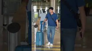 Thalapathy Vijay's son Sanjay papped arriving in hyd