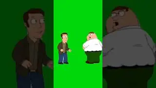 Peter Griffin After Visiting a Water Park Green Screen
