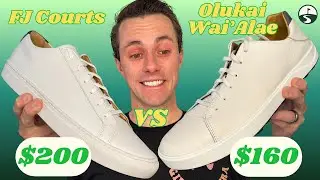 $40 CHEAPER &mdash; BUT BETTER? Olukai vs FootJoy Courts Golf Shoe Battle