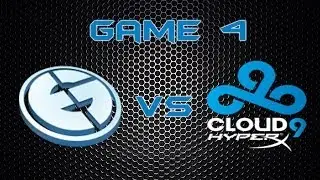 Evil Geniuses vs Cloud 9 Tempest Game 4 | Season 4 NA CLS Summer Promotion 2014 | EG vs C9T