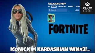FORTNITE ICONIC KIM KARDASHIAN WIN#3! XBOX CHAPTER 7 SEASON 1