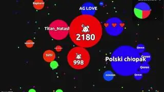 agar.io SaturdayNightFights - 3600 score and found Sergio Pico