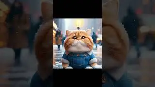 Мем про котика и бургер