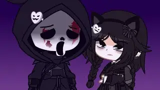Wednesday Addams meet Ghostface (original video) 🖤💀🌂 🖤👻🔪
