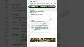 Quick Excel Tricks Tutorial 3 Interesting Techniques to Master Today #shorts