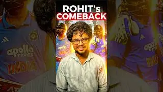 🥹❤️&zwj;🩹&ldquo;Rohit sharma&rsquo;s comeback&rdquo; (#shorts,#cricket)