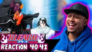 Yoruichi SPEED BLITZED Byakuya! Bleach Anime Episode 40 41 REACTION