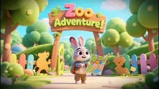 Baby Bunny&rsquo;s Magical Zoo Sing-Along 🎤 Interactive 3D Kids Song for Counting & Animal Adventures!