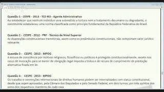 SESIPE-DF - Dos Direitos e Garantias Fundamentais - Cap&iacute;tulo I - 1/2