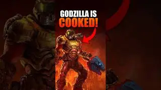 Godzilla VS Doom Slayer Isn't Close #godzilla #doom #doomslayer