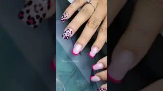 френч и стемпинг #manikur #дизайнногтей #ногти #маникюр #дизайнногтей #nails