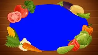 Food Animation - Green Screen -|| Green screen cooking template transition background copyright free