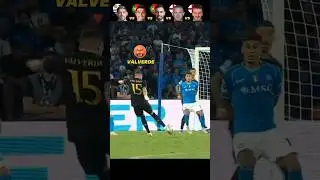 Valverde VS Ronaldo VS Bruno VS Rooney VS Beckham : Longshot Meter Challenge🤯🚀