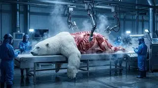 SHOCKING FACTORY PROCESS: WILD POLAR BEAR!